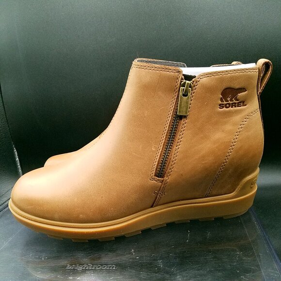 Sorel Evo II Zip Boots Men’s -Assorted Sizes –Brown –Waterproof Winter Boot –NEW - Picture 6 of 13